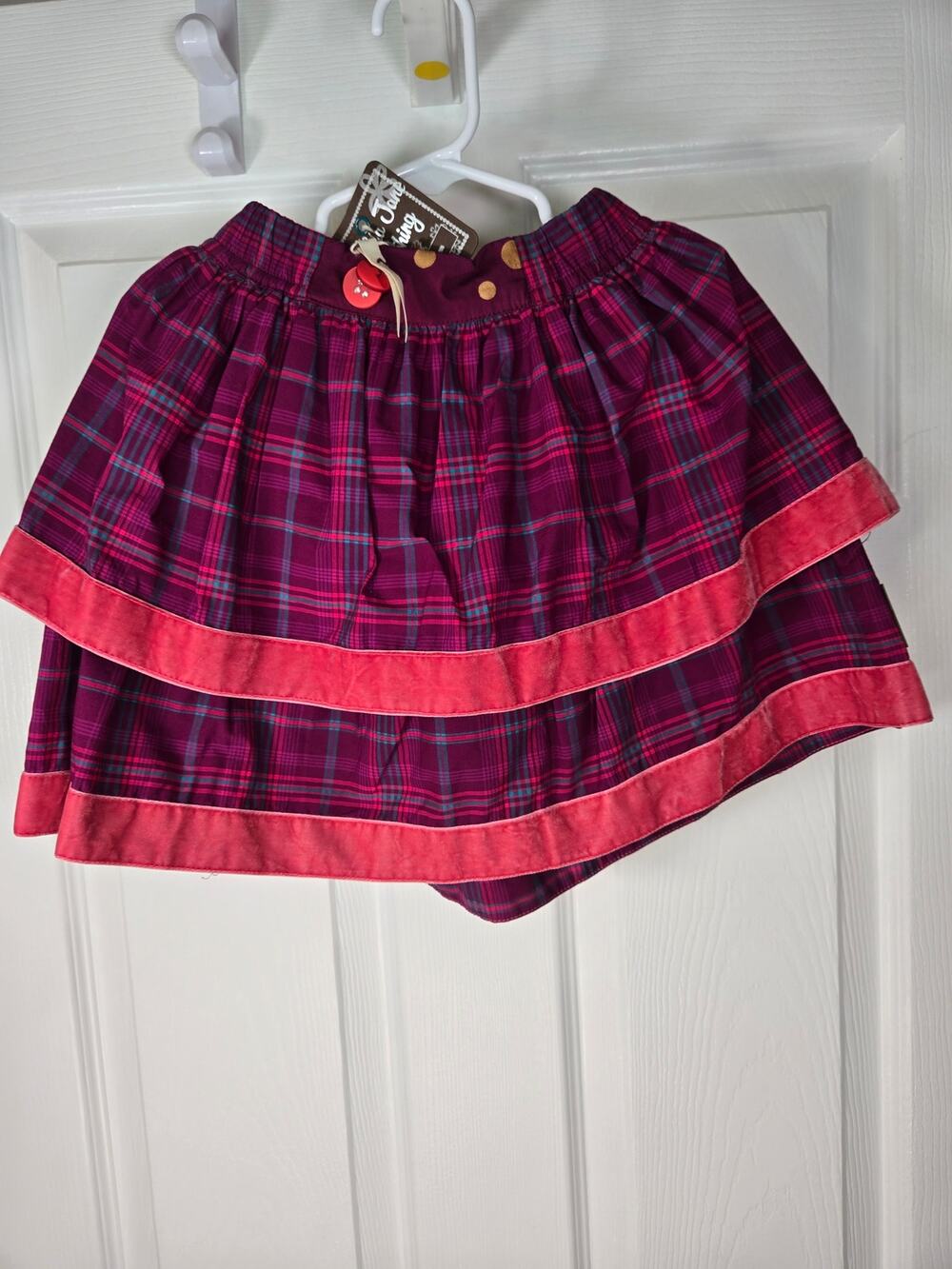 Matilda Jane Girls 2 Friends Forever Tiered Misha Skirt NWT